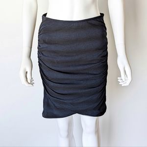 Lululemon Reversible Breezy Skirt - Blue / Black Stripe